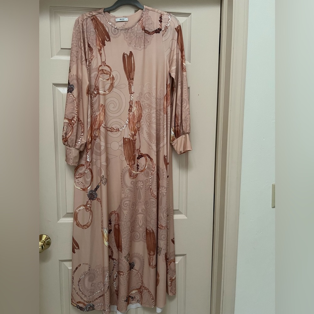 Long sleeve maxi dress